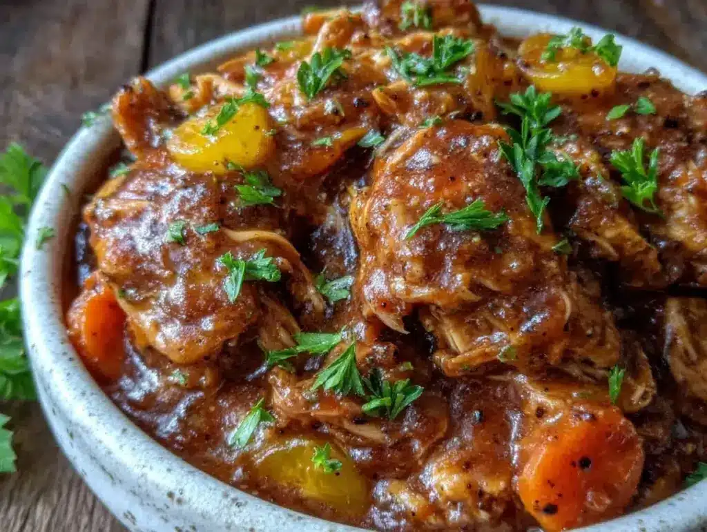 crockpot Mississippi chicken - featured image