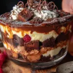 decadent chocolate trifle - featured image
