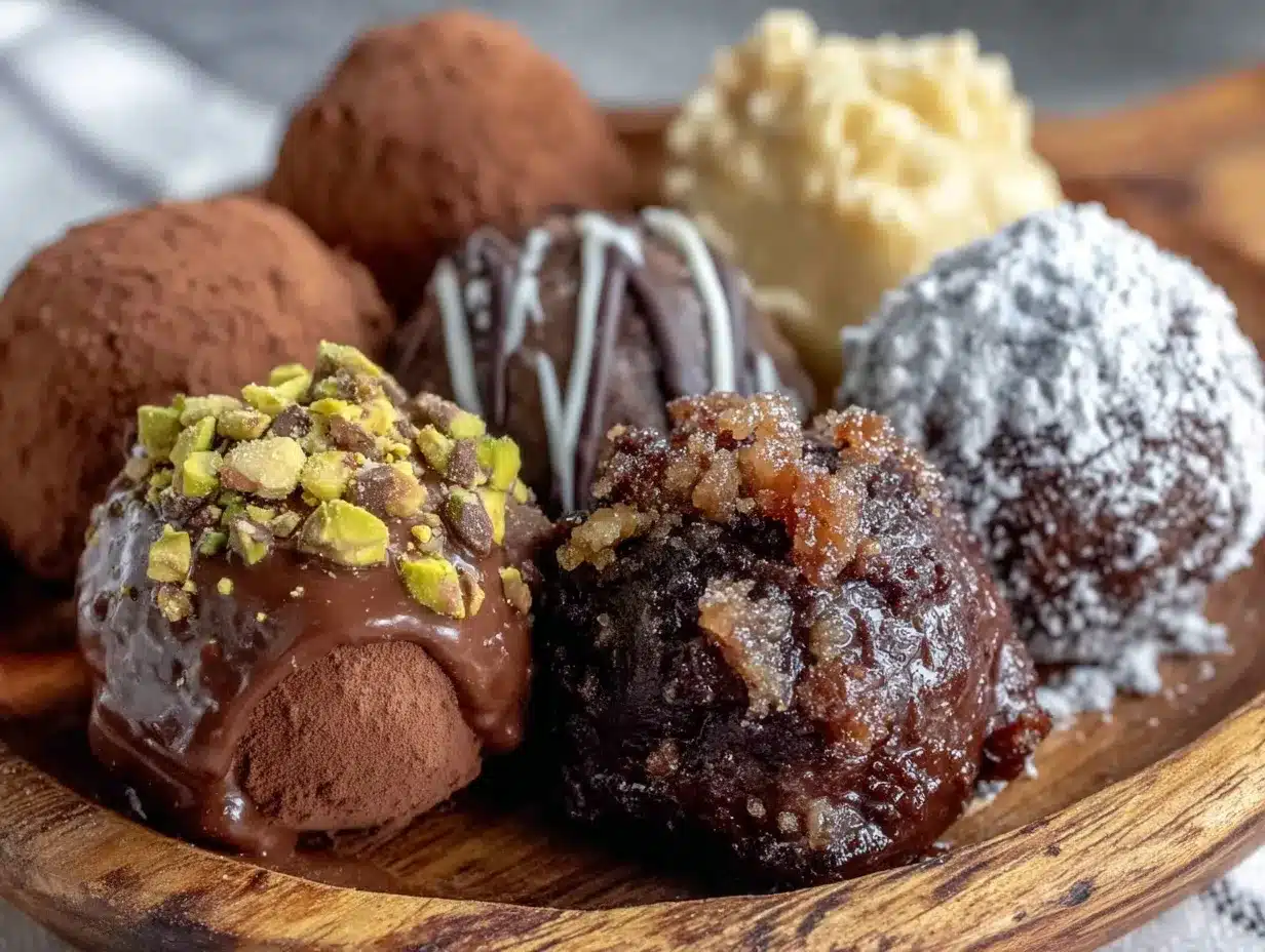 decadent chocolate truffles preparation steps