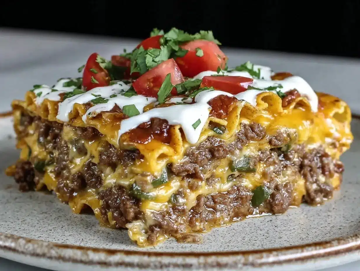Dorito casserole recipe preparation steps