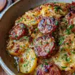 Dublin Coddle Sausage and Potato Stew - featured image