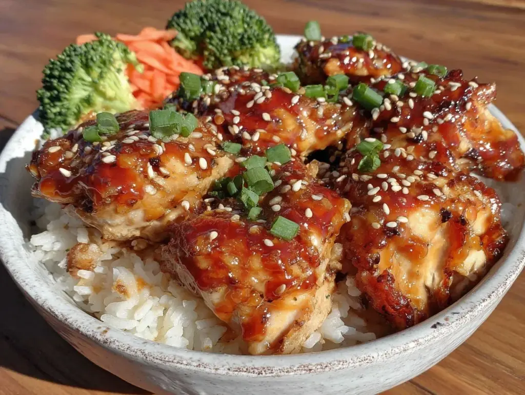 dump-and-go crockpot chicken teriyaki - featured image