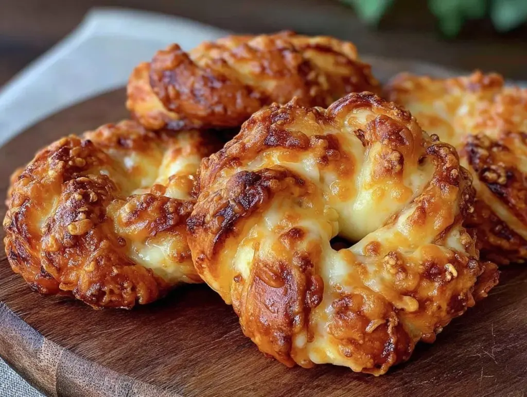 easy cheesy bread twists - featured image