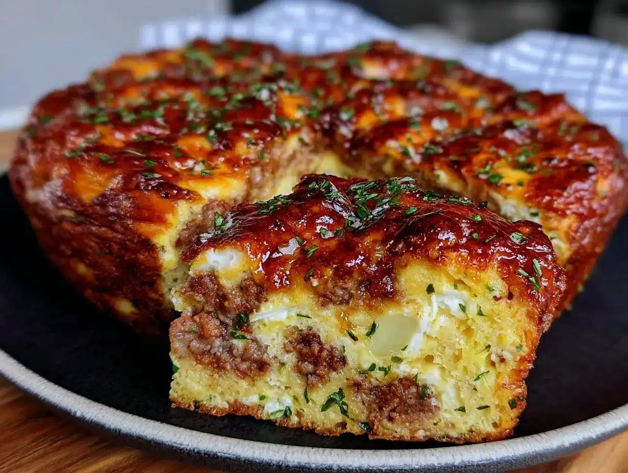 easy cheesy crockpot breakfast casserole preparation steps
