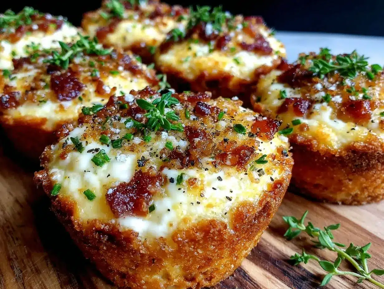 Easy Flaky Mini Quiche Lorraine preparation steps