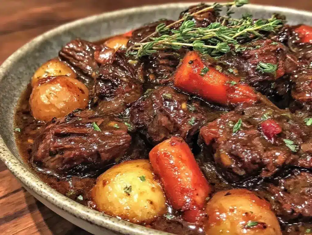 easy hearty dump-and-go beef stew - featured image