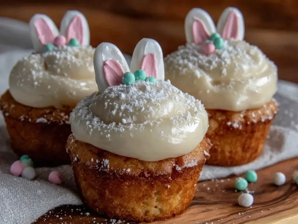 Fluffy Bunny Butt Cupcakes - featured image