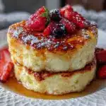 fluffy Japanese pancakes - featured image