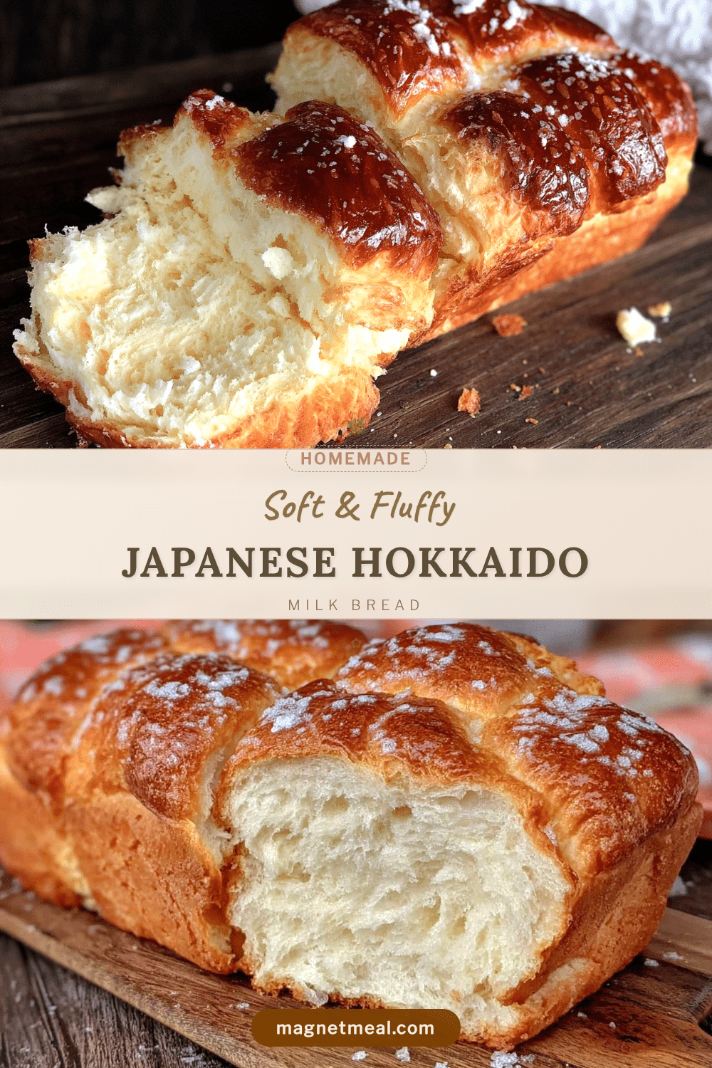 Fluffy Milk Bread Japanese Hokkaido recipe