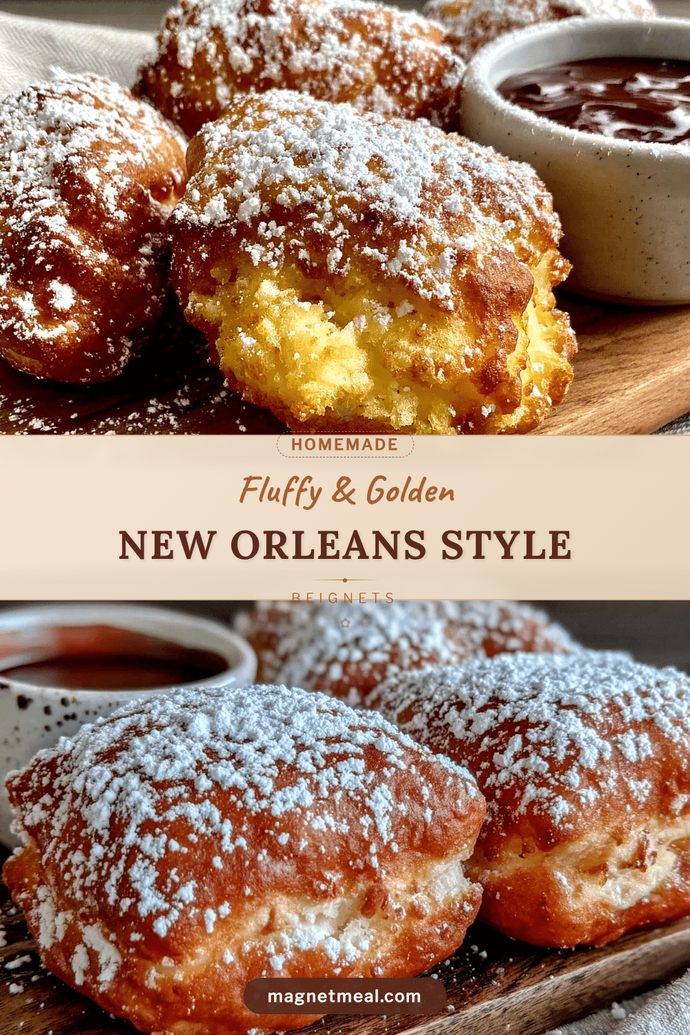 fluffy new orleans style beignets recipe