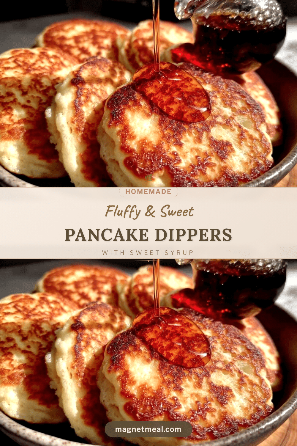 fluffy pancake dippers recipe