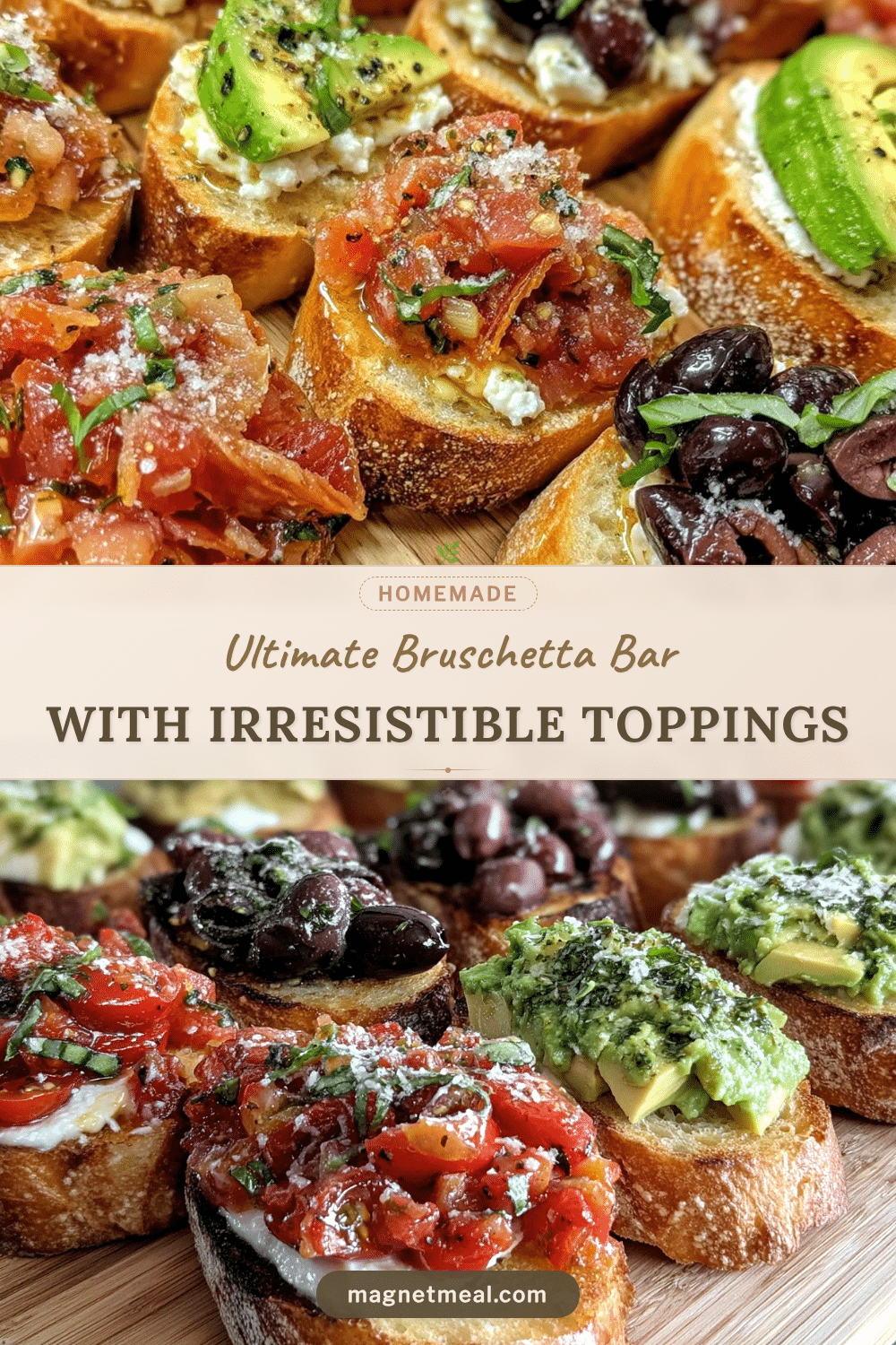 fresh bruschetta bar recipe