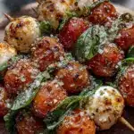Fresh Caprese Salad Skewers - featured image