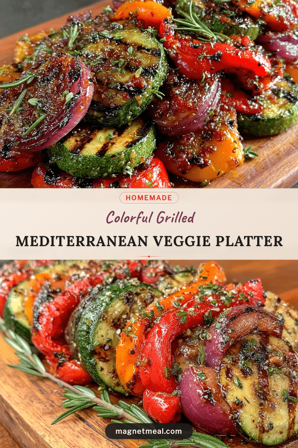 fresh grilled mediterranean vegetable platter recipe