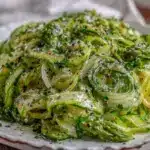 fresh shaved asparagus salad - featured image