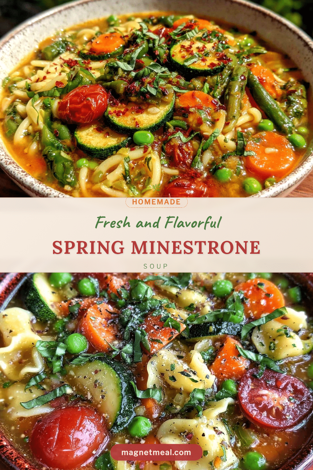 fresh spring minestrone soup recipe
