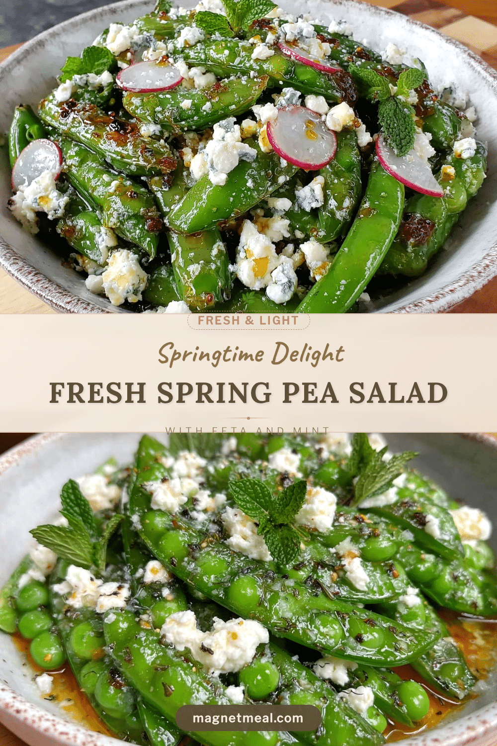 fresh spring pea salad recipe