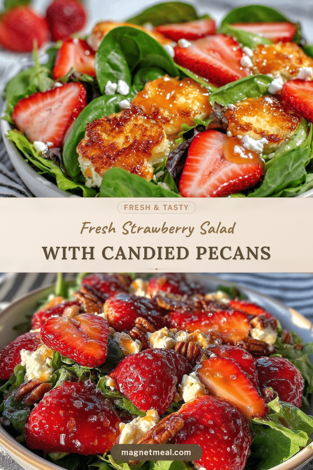 fresh strawberry salad recipe
