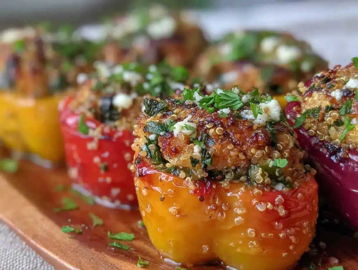 fresh stuffed baby peppers preparation steps