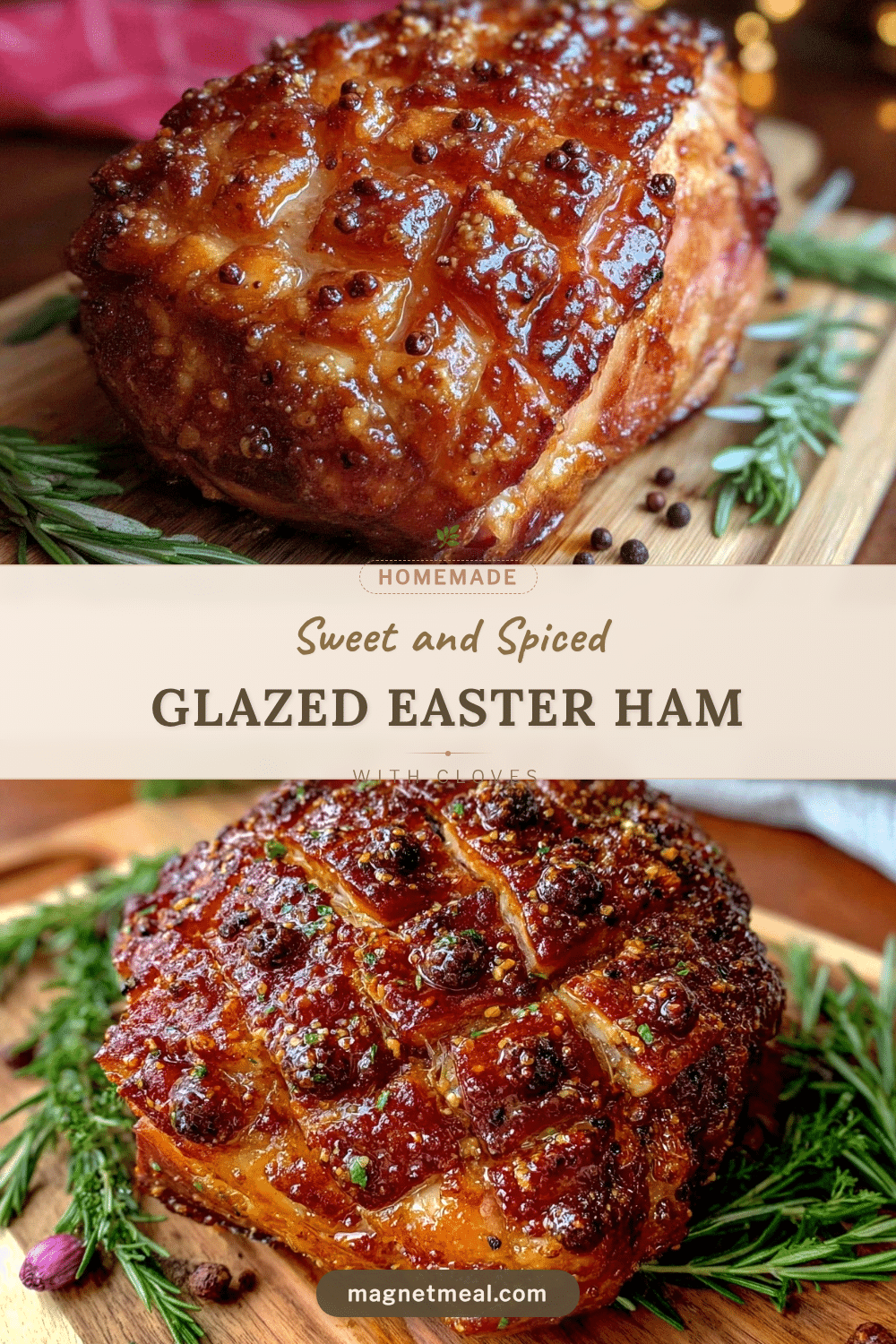 glazed Easter ham recipe