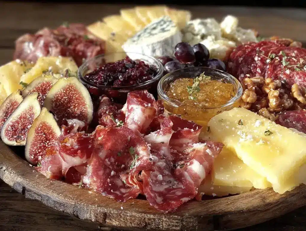 gourmet cheese and charcuterie board - featured image