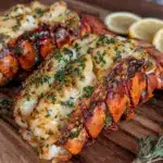grilled lobster tails with herb butter - featured image