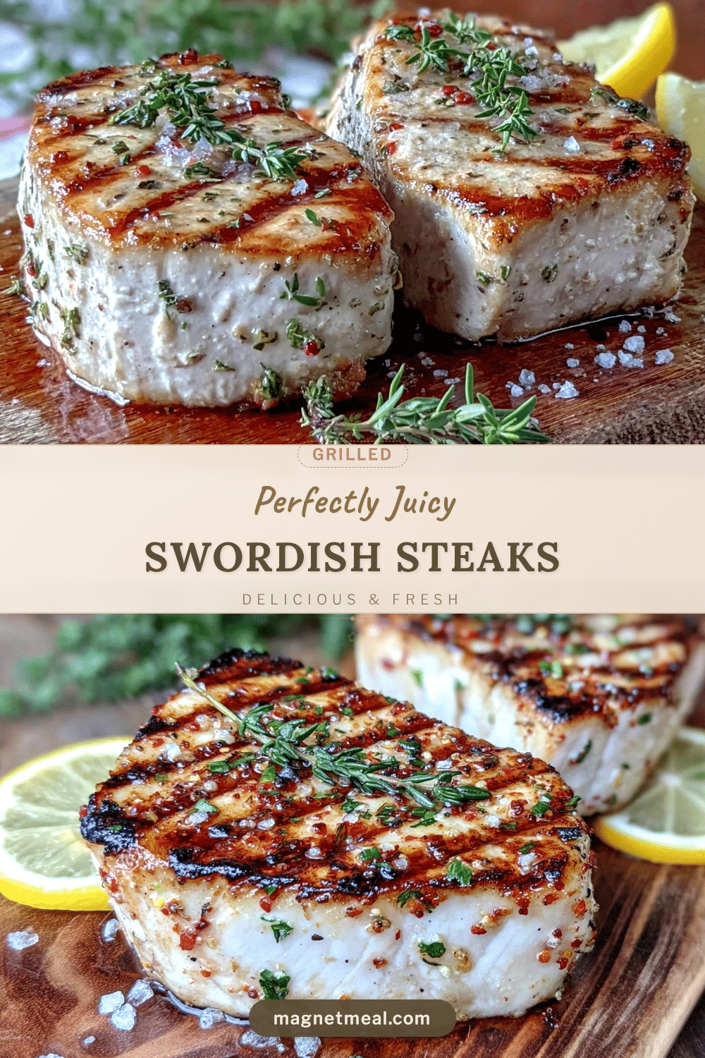 grilled swordfish steaks recipe