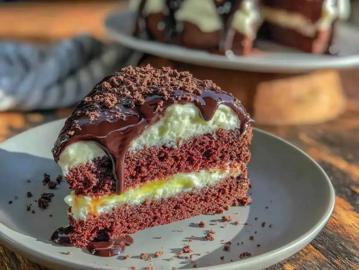 Guinness chocolate cake preparation steps