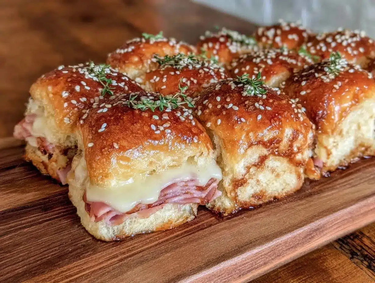 ham and cheese sliders preparation steps