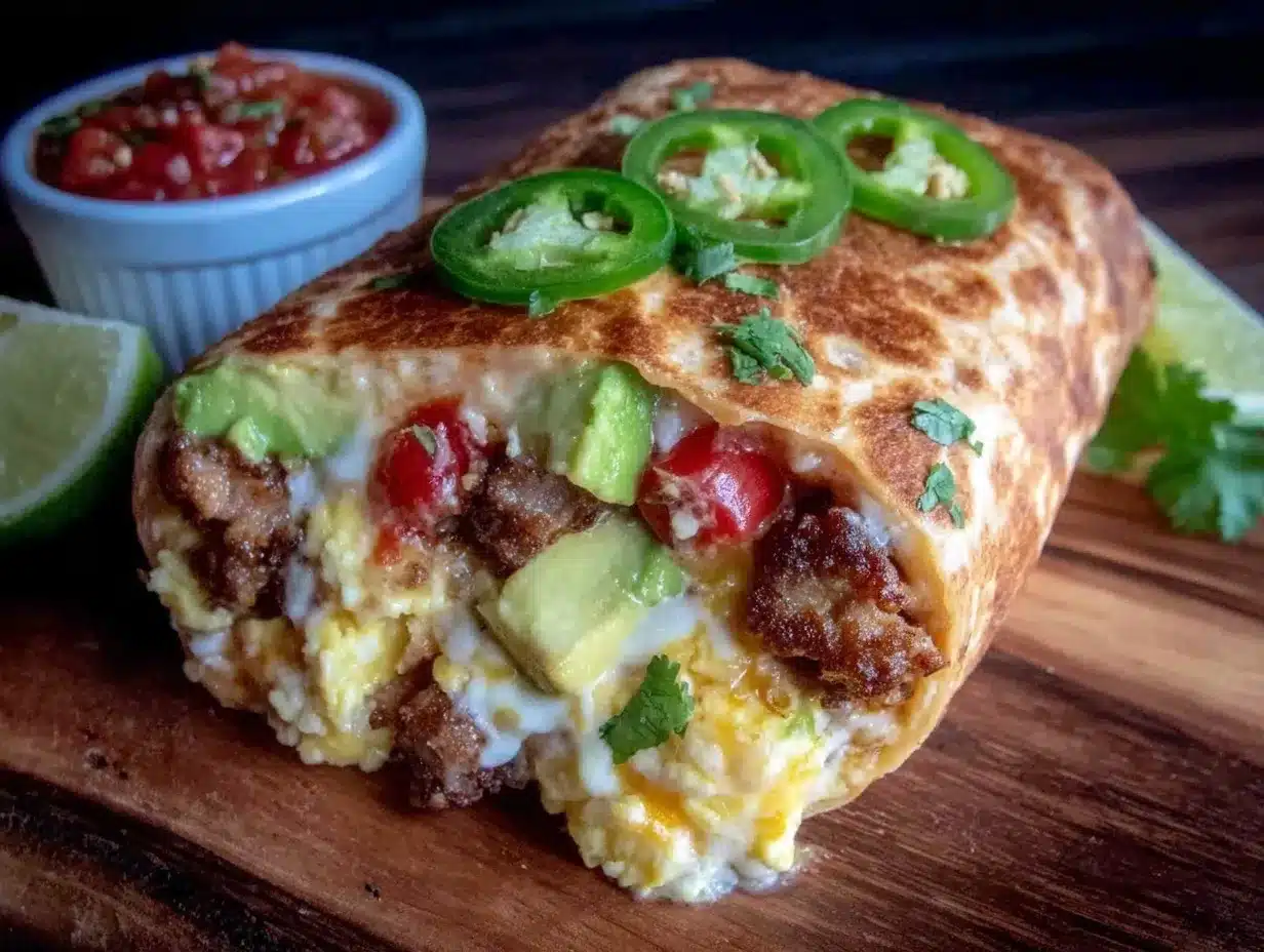 hangover breakfast burrito preparation steps