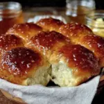 honey butter dinner rolls - featured image