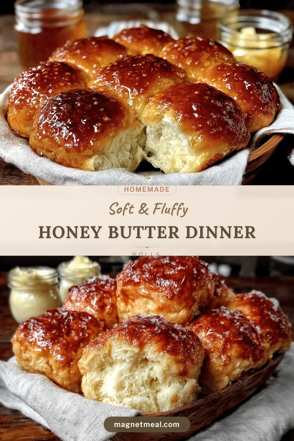 honey butter dinner rolls recipe