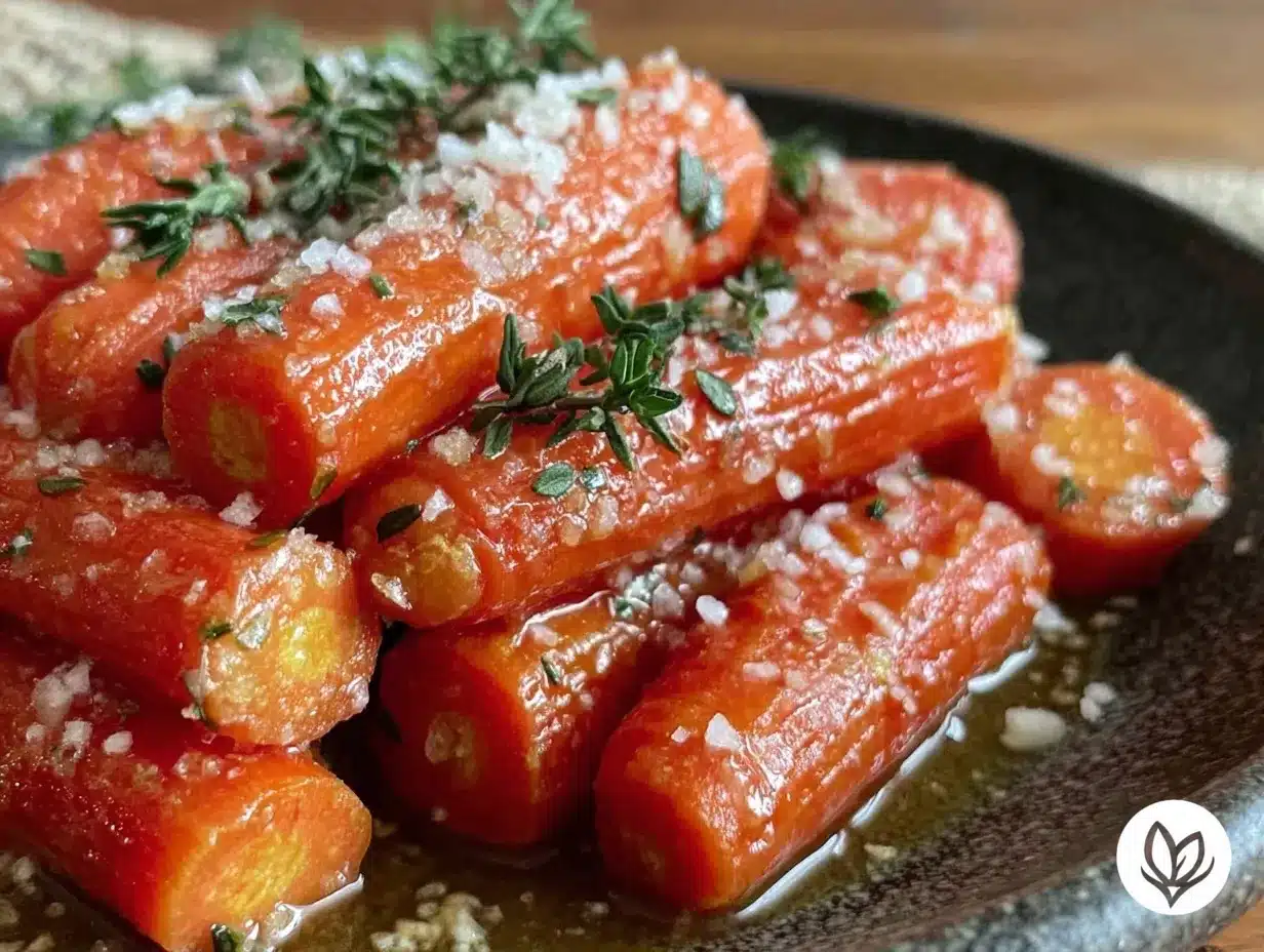 honey butter glazed carrots preparation steps