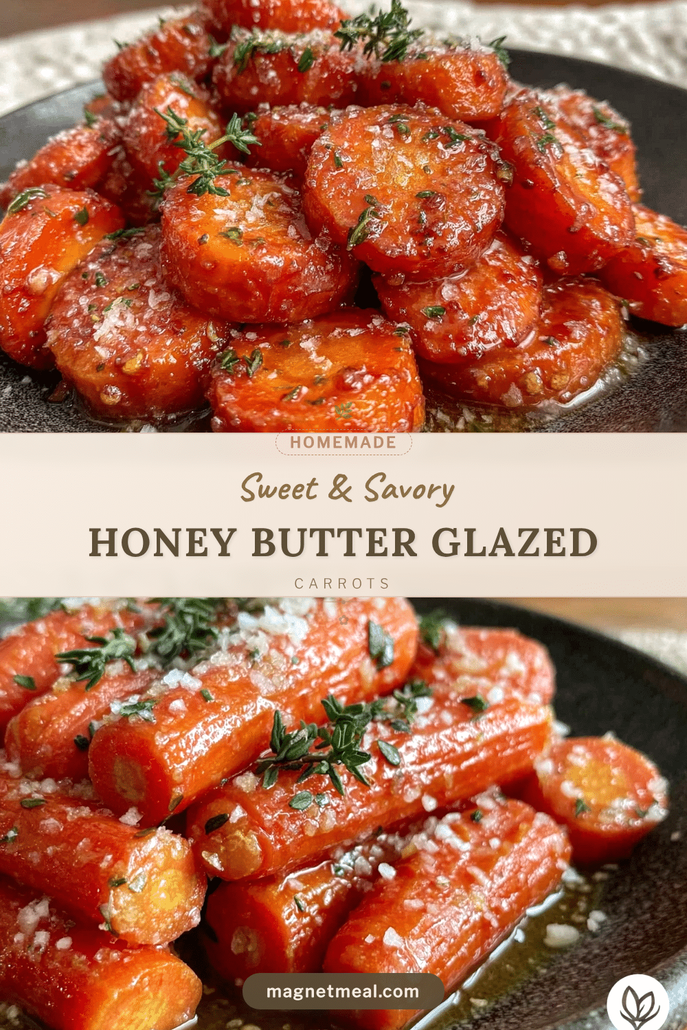 honey butter glazed carrots recipe