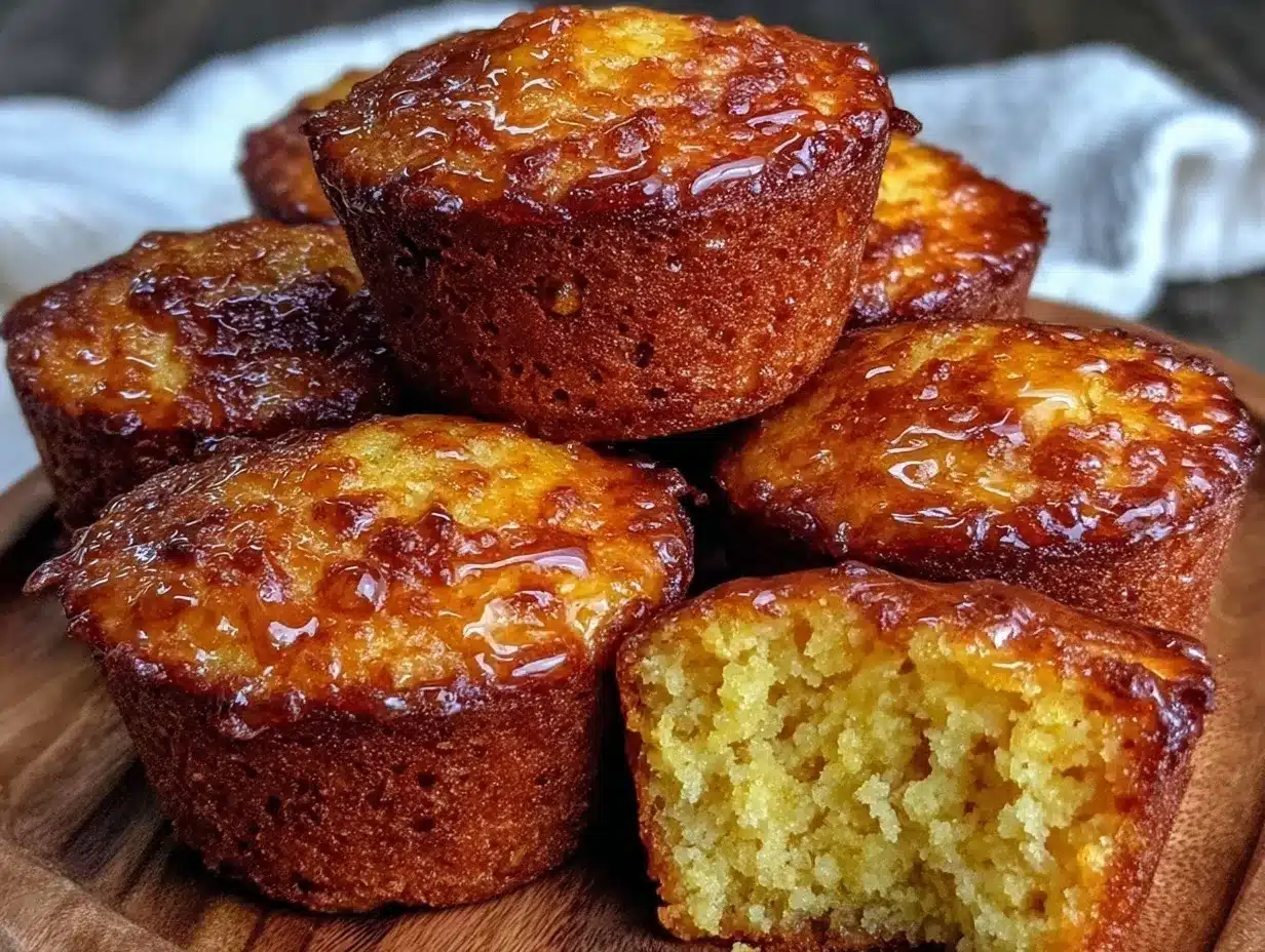 honey cornbread muffins preparation steps