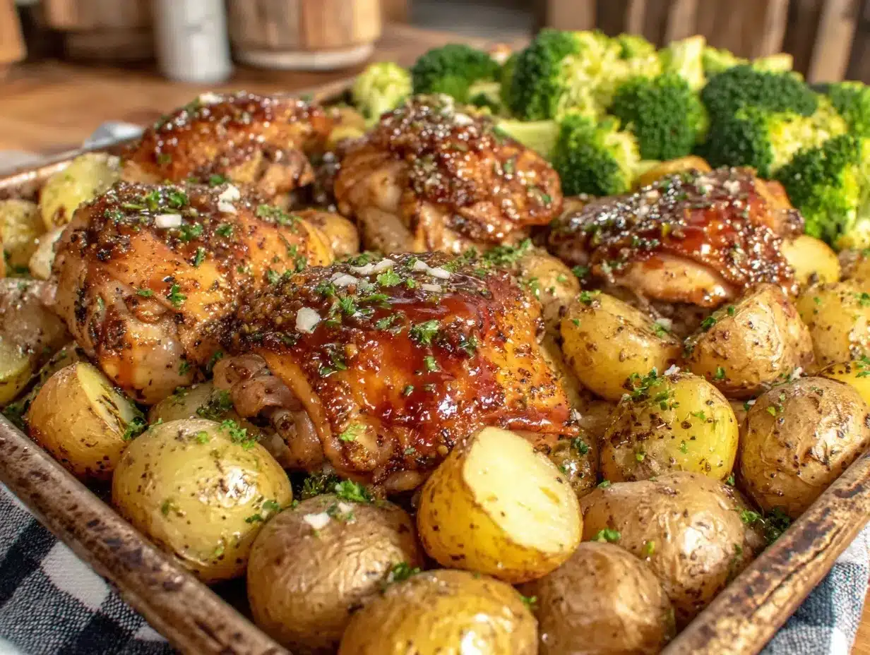 honey garlic chicken preparation steps