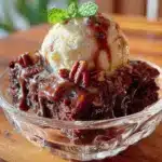 hot fudge brownie sundae - featured image