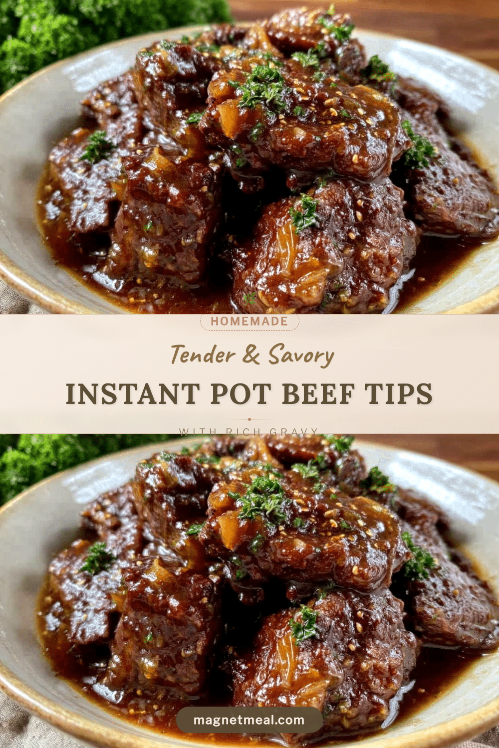 instant pot beef tips recipe