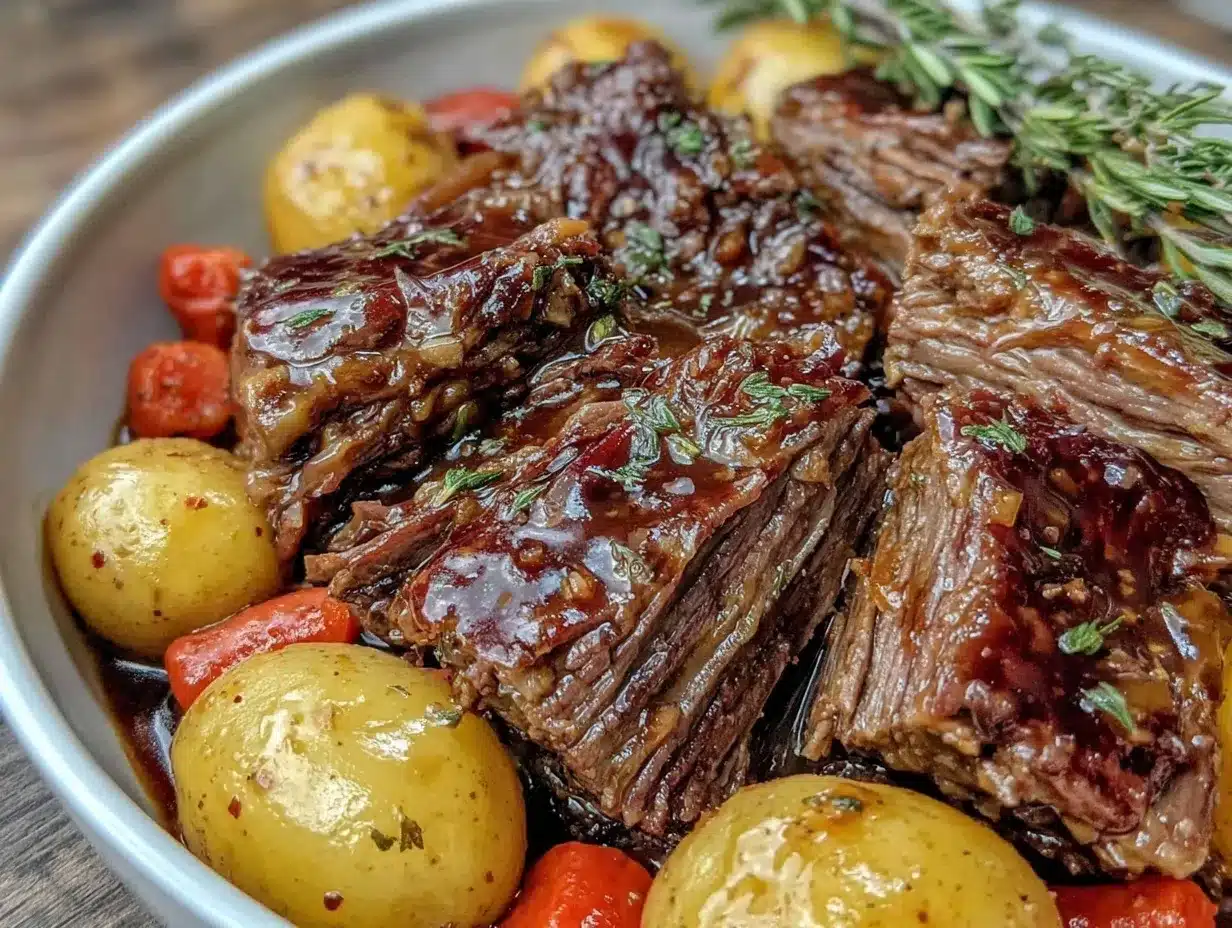 instant pot pot roast preparation steps