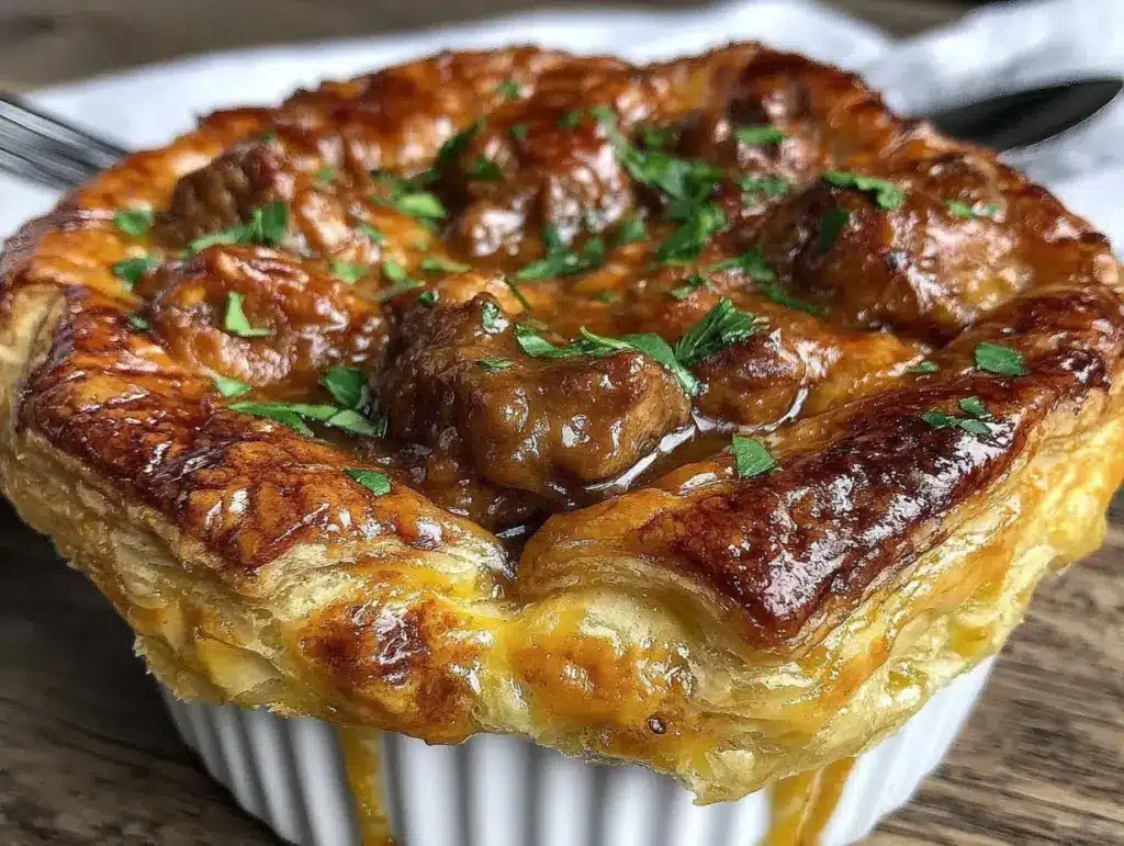 Irish beef and Guinness pot pie - featured image