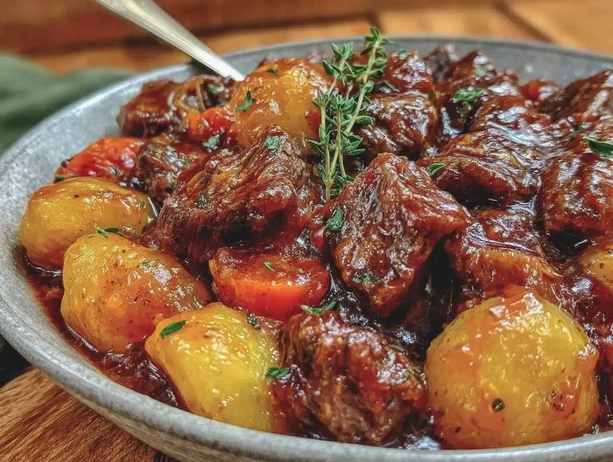Irish lamb stew preparation steps