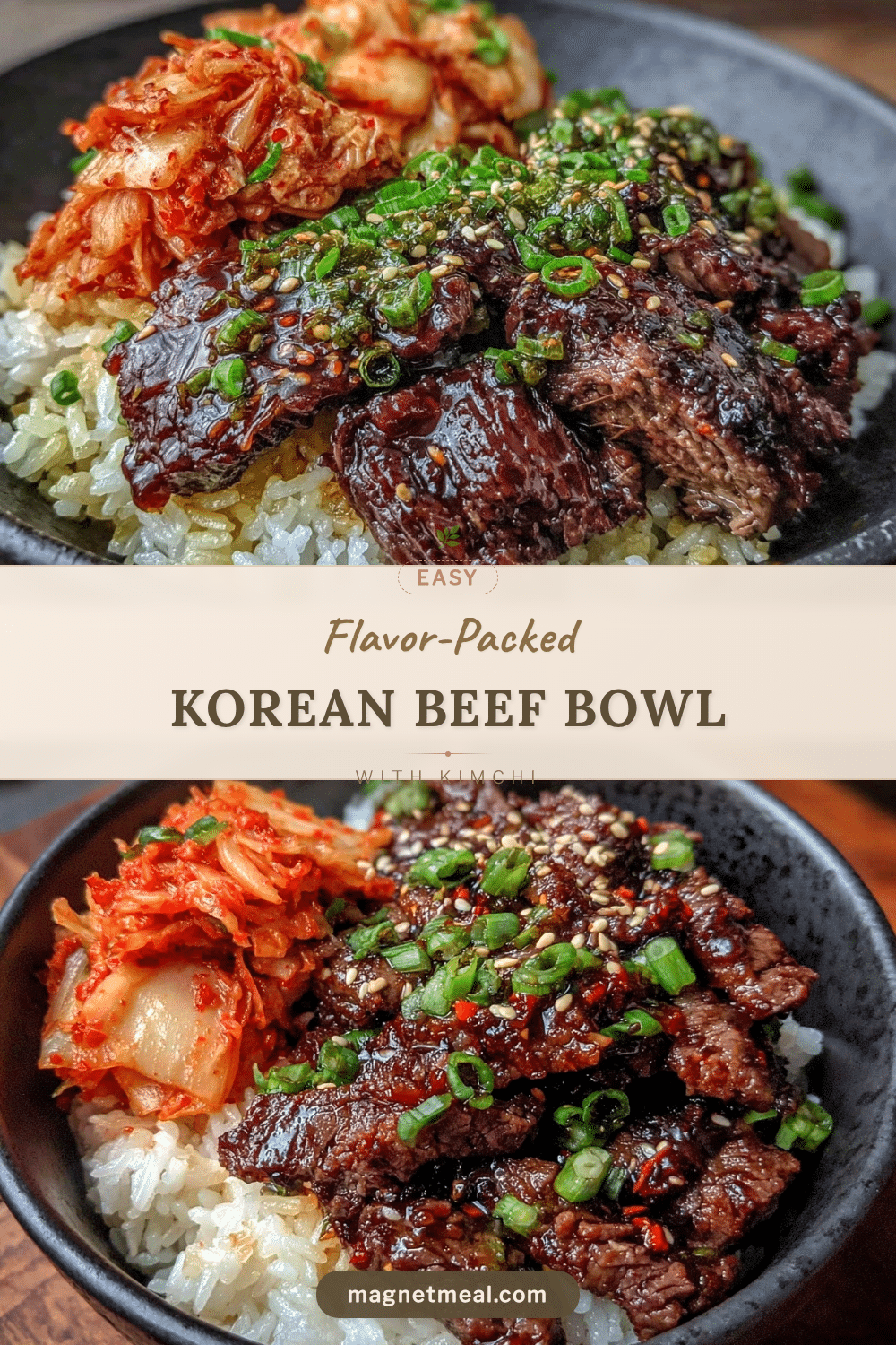 Korean beef bowl recipe recipe