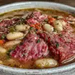 leftover ham and bean soup - featured image