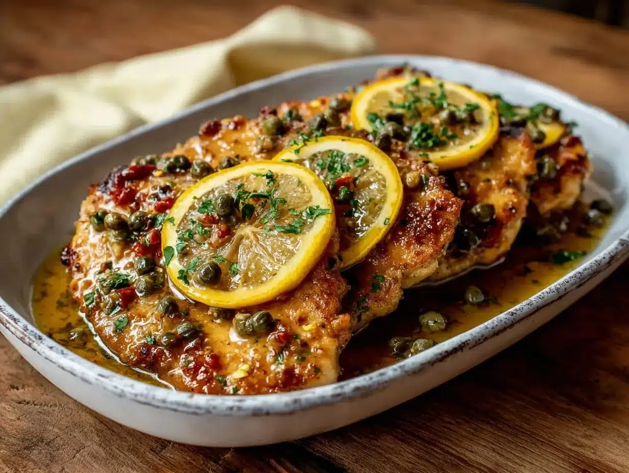 lemon chicken piccata preparation steps