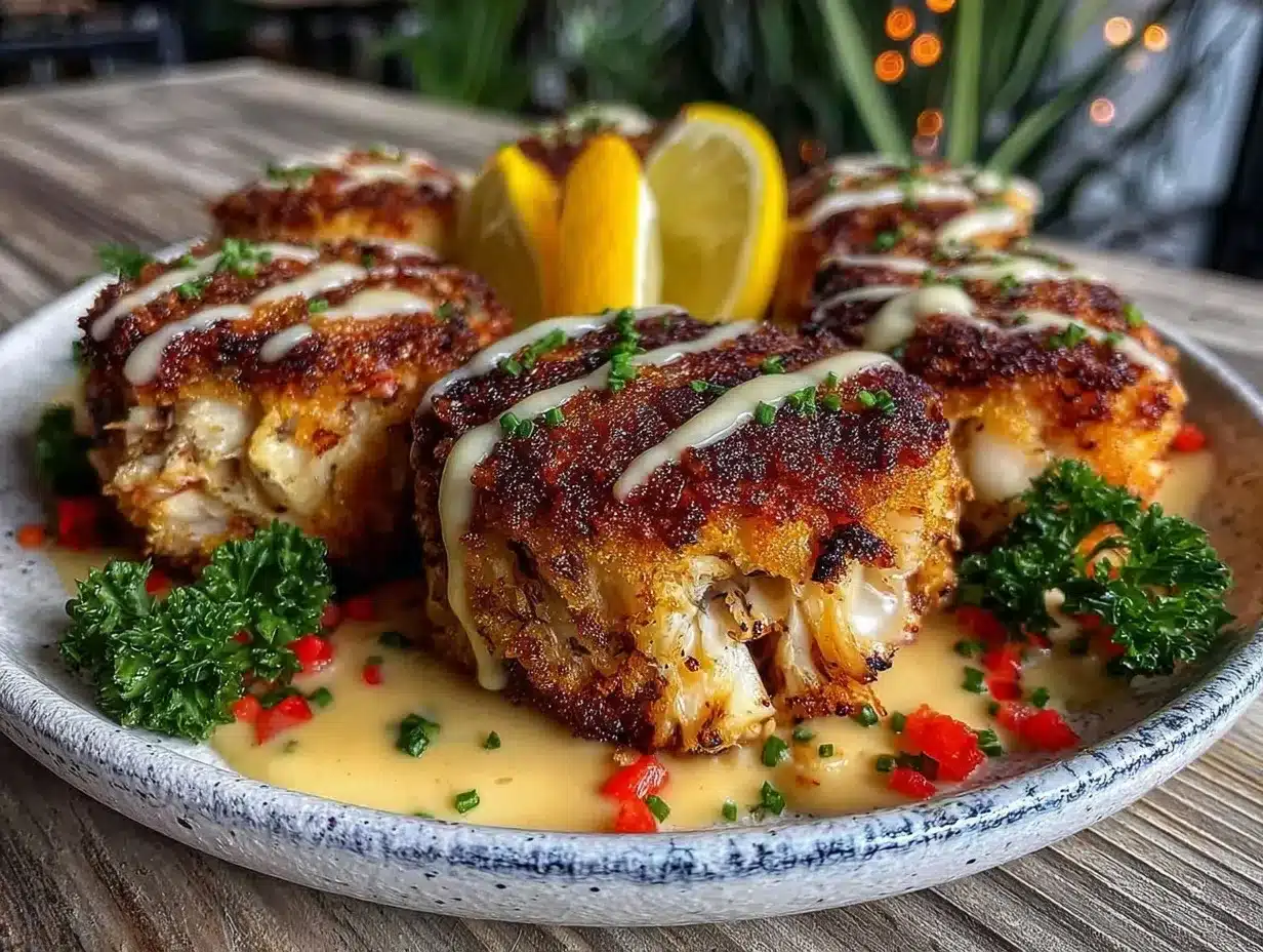 Maryland style crab cakes preparation steps
