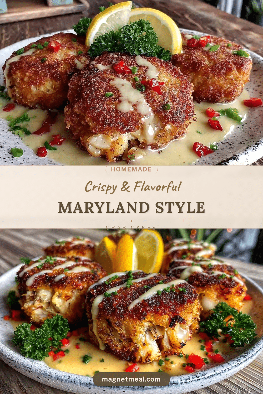 Maryland style crab cakes recipe