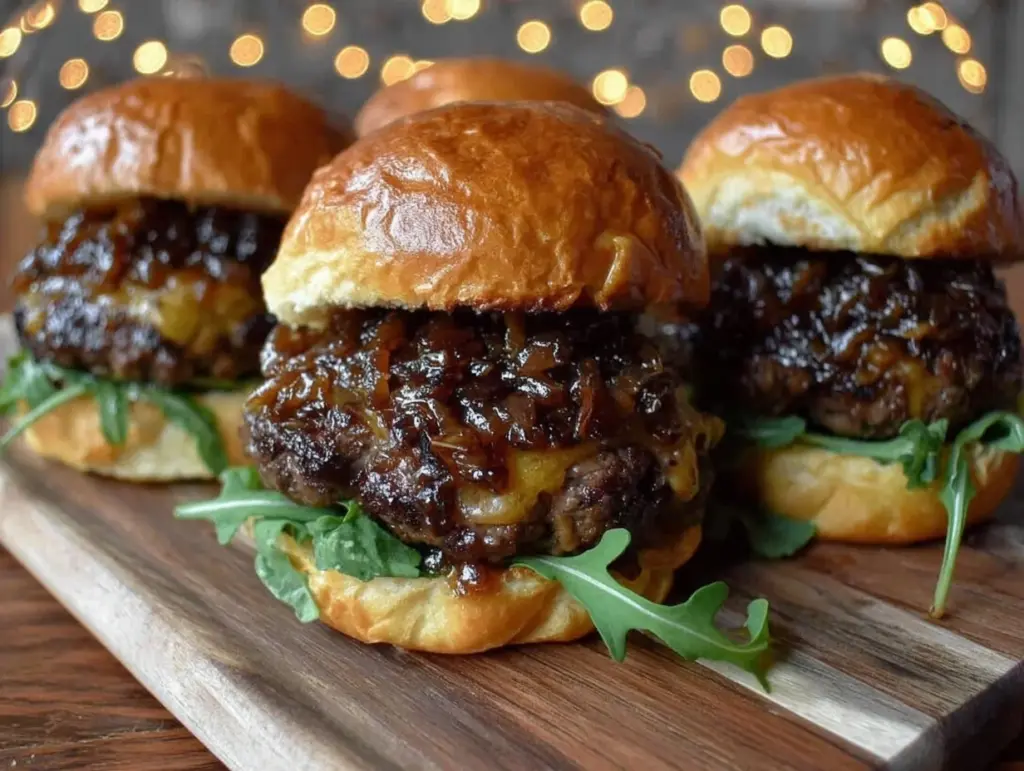 mini beef sliders - featured image
