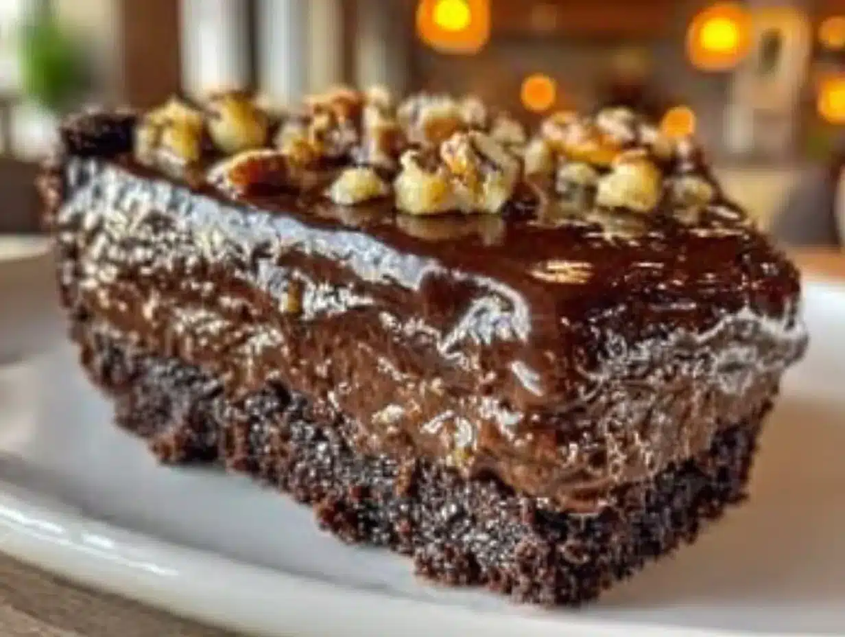 Mississippi Mud Pie preparation steps
