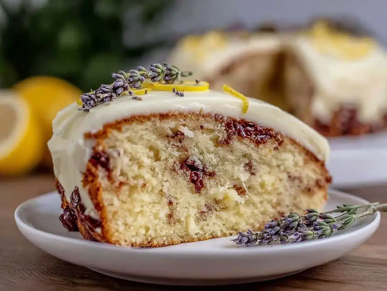 moist lemon lavender cake preparation steps