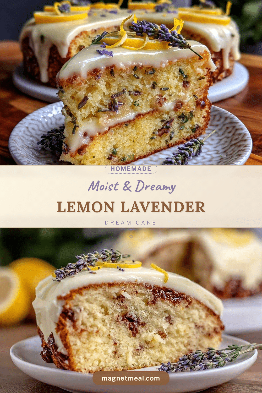 moist lemon lavender cake recipe
